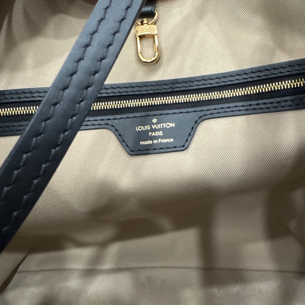 🖤SOLD🖤 Louis Vuitton By The Pool Raffia Cotton Black Neverfull - Picture 8 of 12